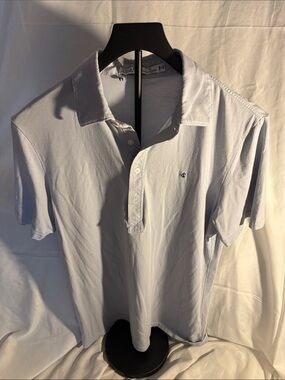Criquet Pale Blue Short Sleeve Polo